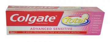 COLGATE TOTAL ADVANCED SENSITIVE ДЛЯ ЧУВСТВИТЕЛЬНЫХ ЗУБОВ (100 МЛ)