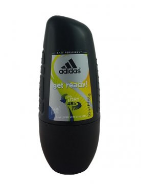 Dezodorant w kulce Adidas Roll-On For Men Get Ready (50ml) EAN:3607349806521