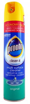 Pronto 300 Ml Spray Multi  Surface Cleaner Original EAN: 5000204922721