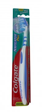 COLGATE ЗУБНАЯ ЩЕТКА NAVIGATIOR PLUS- CРЕДНИЙ (1 ШТ)